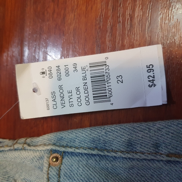 NWT PacSun light blue  Denim Mini Skirt SZ 23 - Picture 4 of 5